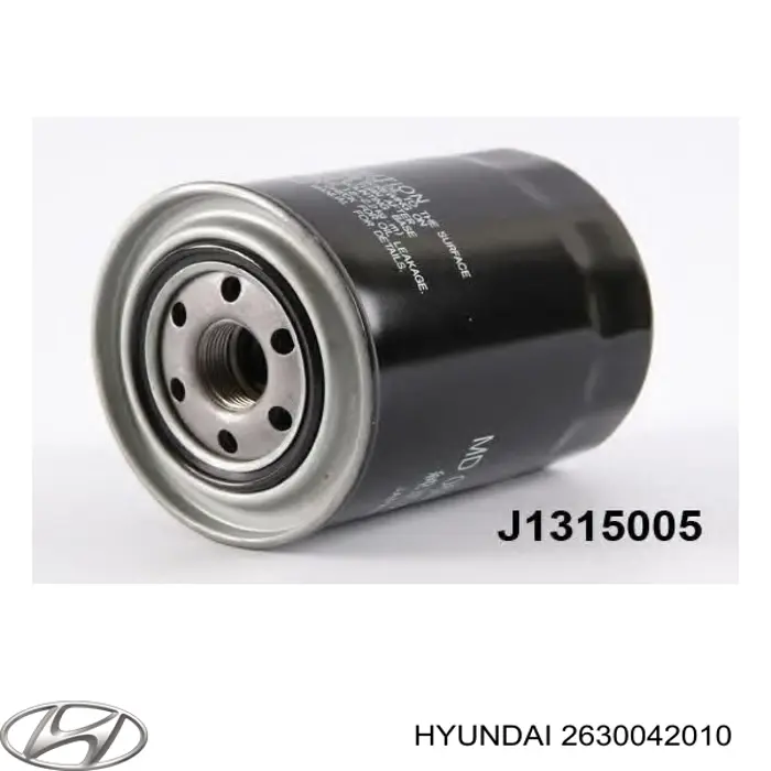 Купити 2630042010 Hyundai/Kia Фільтр очищення масла відцентровий