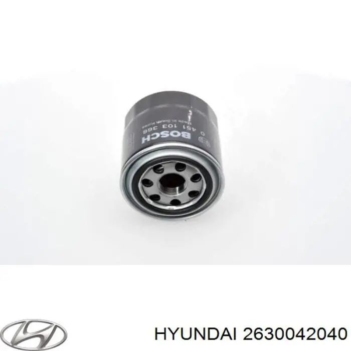 Купити 2630042040 Hyundai/Kia Фільтр очищення масла відцентровий