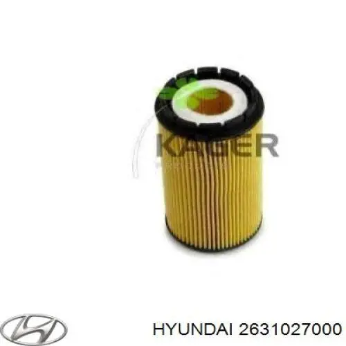 Корпус масляного фільтра 2631027000 Hyundai/Kia