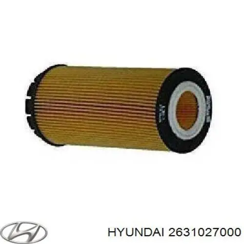 Корпус масляного фільтра Hyundai/Kia 2631027000