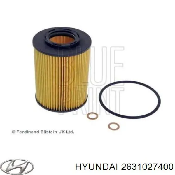 2631027400 Hyundai/Kia корпус масляного фільтра