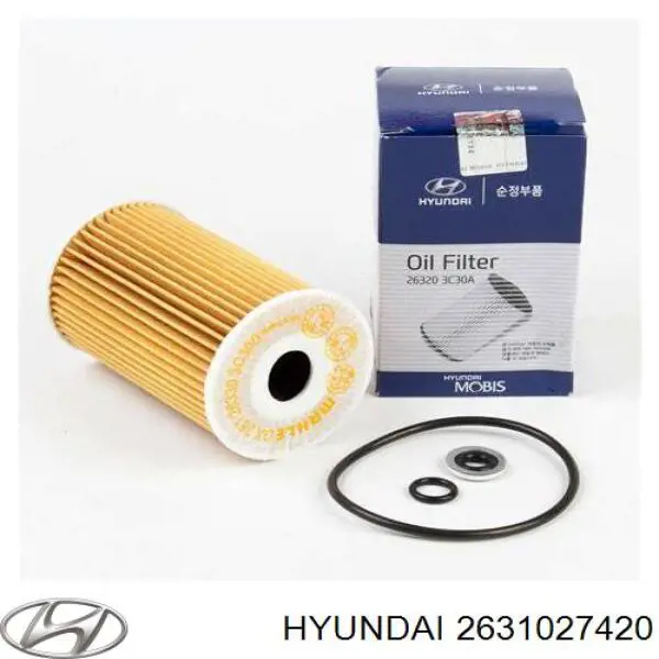 Купити 2631027420 Hyundai/Kia Фільтр очищення масла відцентровий