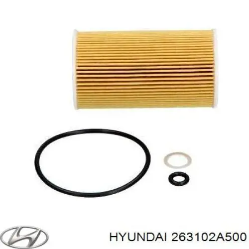 Корпус масляного фільтра Hyundai/Kia 263102A500 ціна, від 19.00 USD