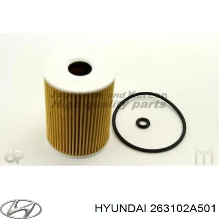 263102A501 Hyundai/Kia фільтр масляний