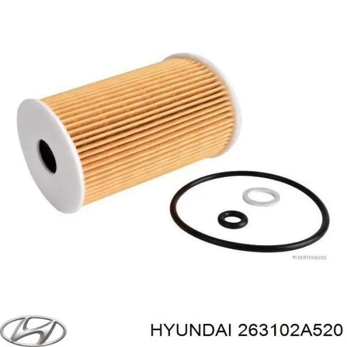 263102A520 Hyundai/Kia фільтр масляний