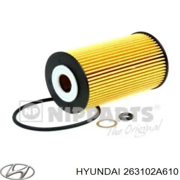 Купити 263102A610 Hyundai/Kia Фільтр очищення масла відцентровий