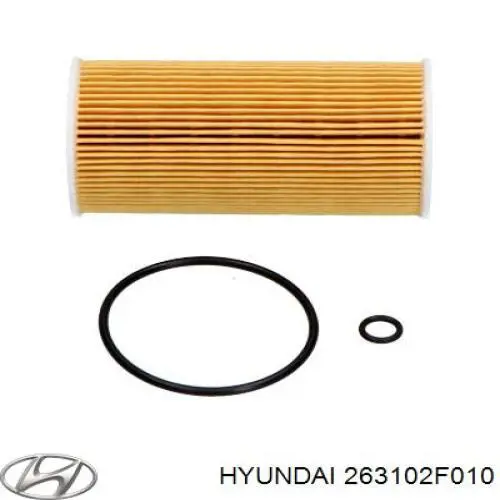 Масляний фільтр двигуна Hyundai/Kia 263102F010 ціна, від 11.71 USD