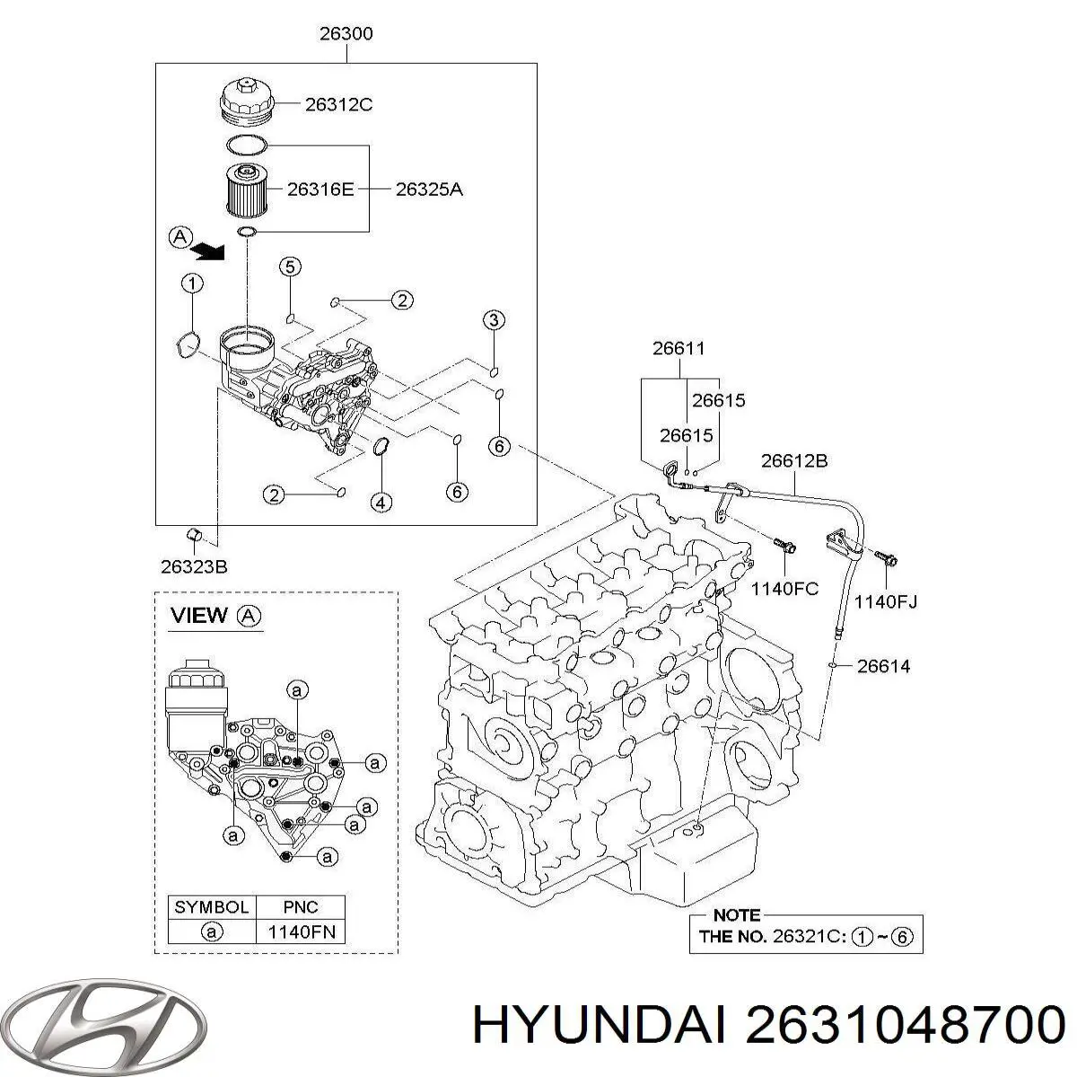  2631048700 Hyundai/Kia