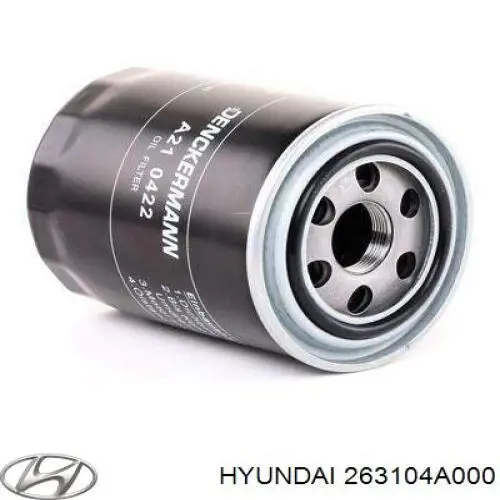 Масляний фільтр 263104A000 Hyundai/Kia