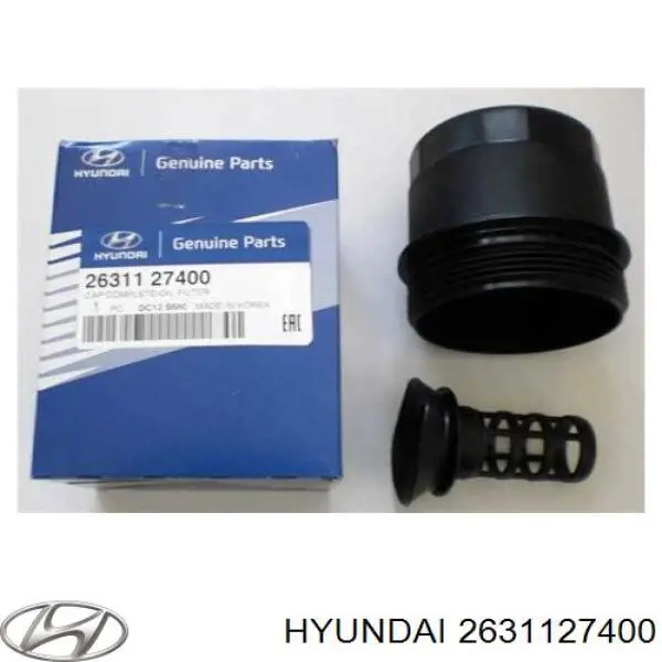 2631127400 Hyundai/Kia Кришка масляного фільтра