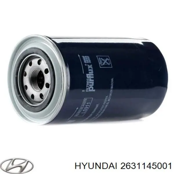 Купити 2631145001 Hyundai/Kia Фільтр очищення масла відцентровий