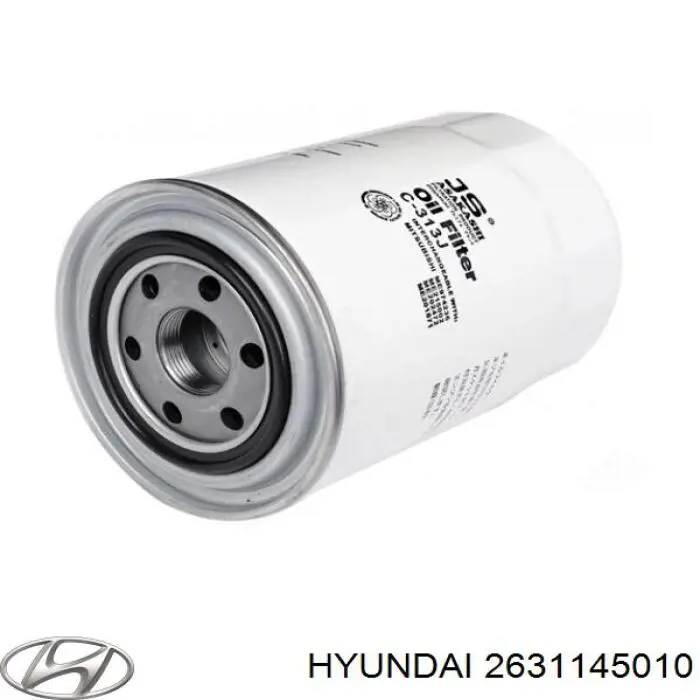 Фільтр масляний 2631145010 Hyundai/Kia