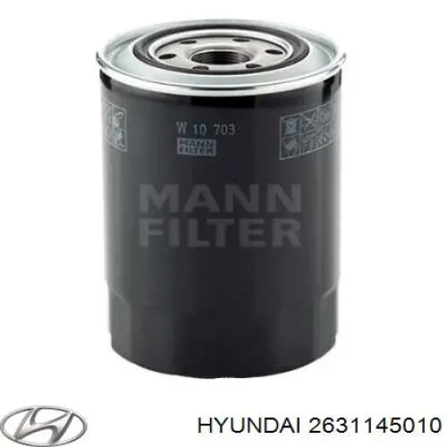 2631145010 Hyundai/Kia Фільтр масла