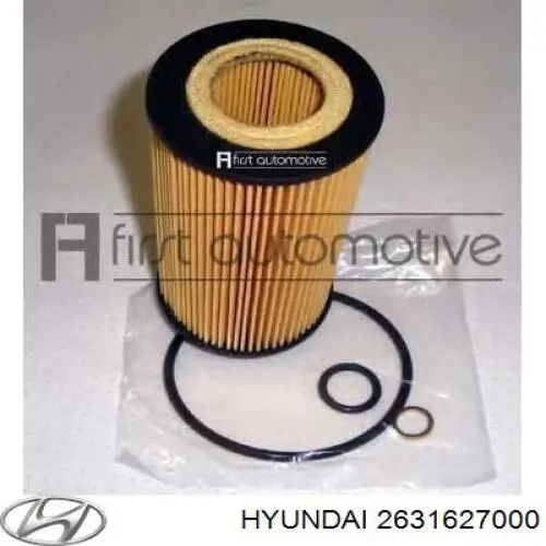 2631627000 Hyundai/Kia фільтр масляний