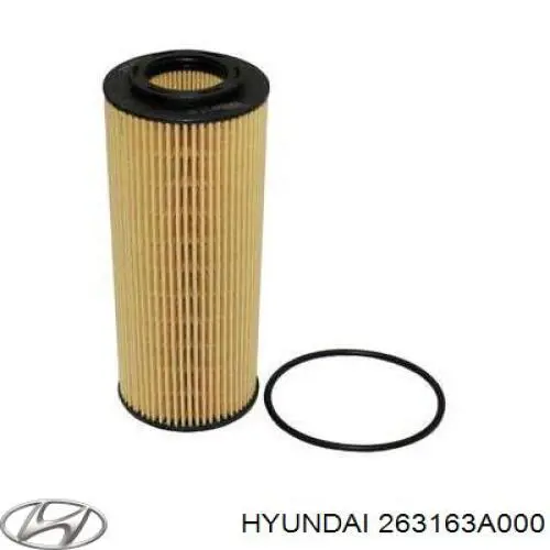 Масляний фільтр двигуна Hyundai/Kia 263163A000 ціна, від 5.74 USD