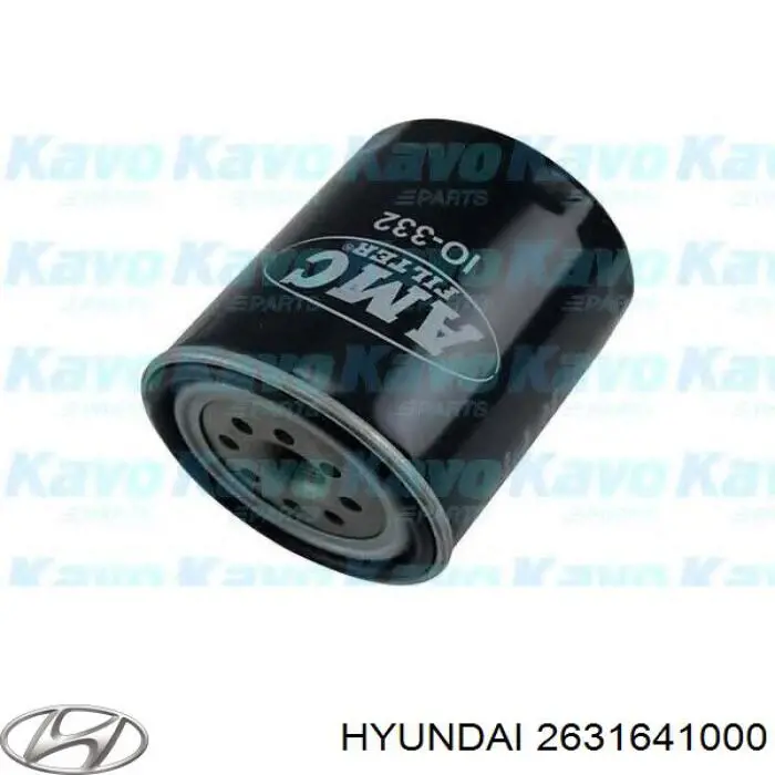 2631641000 Hyundai/Kia фільтр масляний