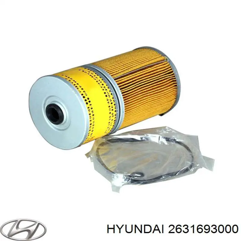 Масляний фільтр двигуна Hyundai/Kia 2631693000 ціна, від 37.06 USD