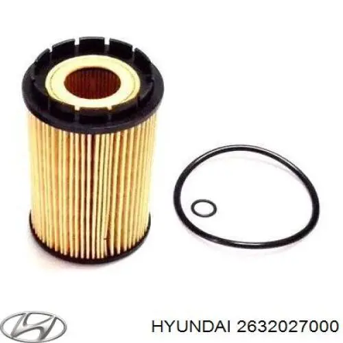 Масляний фільтр двигуна Hyundai/Kia 2632027000 ціна, від 4.95 USD