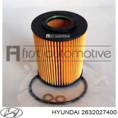 Купити 2632027400 Hyundai/Kia Фільтр очищення масла відцентровий