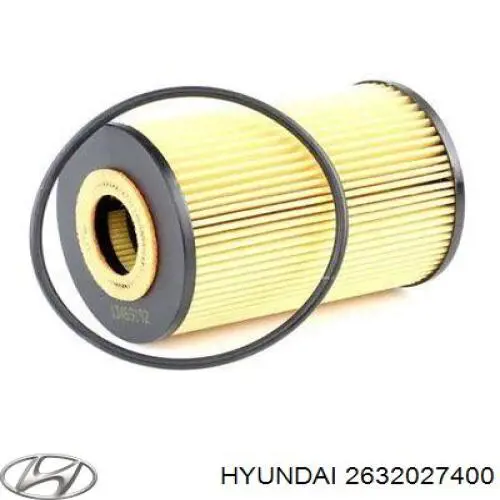Фільтр масляний Hyundai/Kia 2632027400