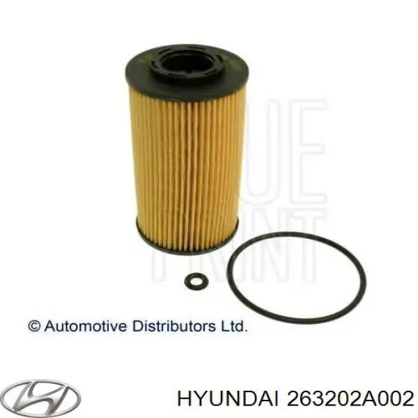 Масляний фільтр двигуна Hyundai/Kia 263202A002 ціна, від 6.21 USD