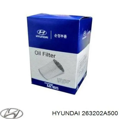 Масляний фільтр 263202A500 Hyundai/Kia