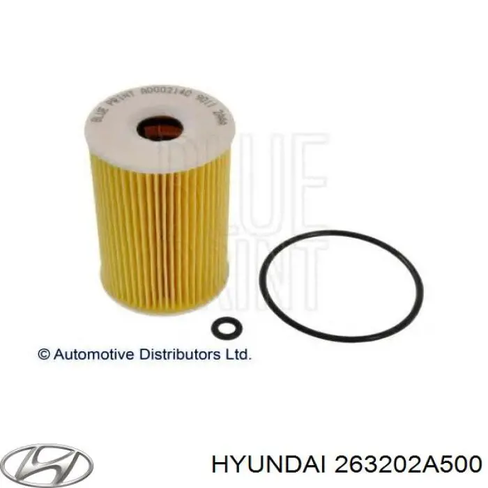 Масляний фільтр двигуна Hyundai/Kia 263202A500 ціна, від 7.20 USD