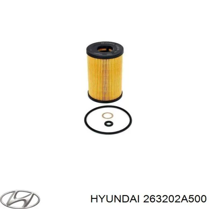Купити 263202A500 Hyundai/Kia Фільтр очищення масла відцентровий