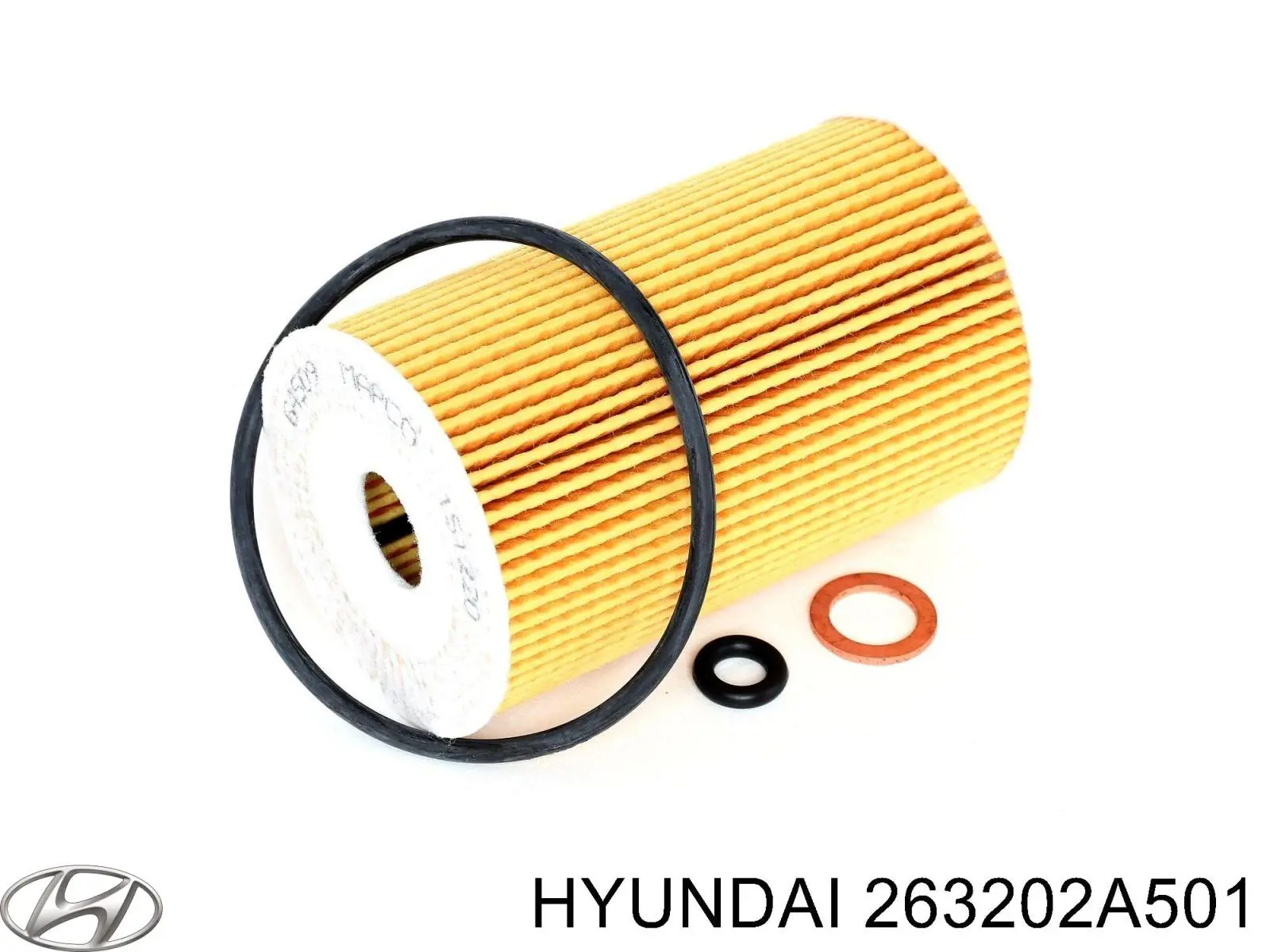 Купити 263202A501 Hyundai/Kia Фільтр очищення масла відцентровий