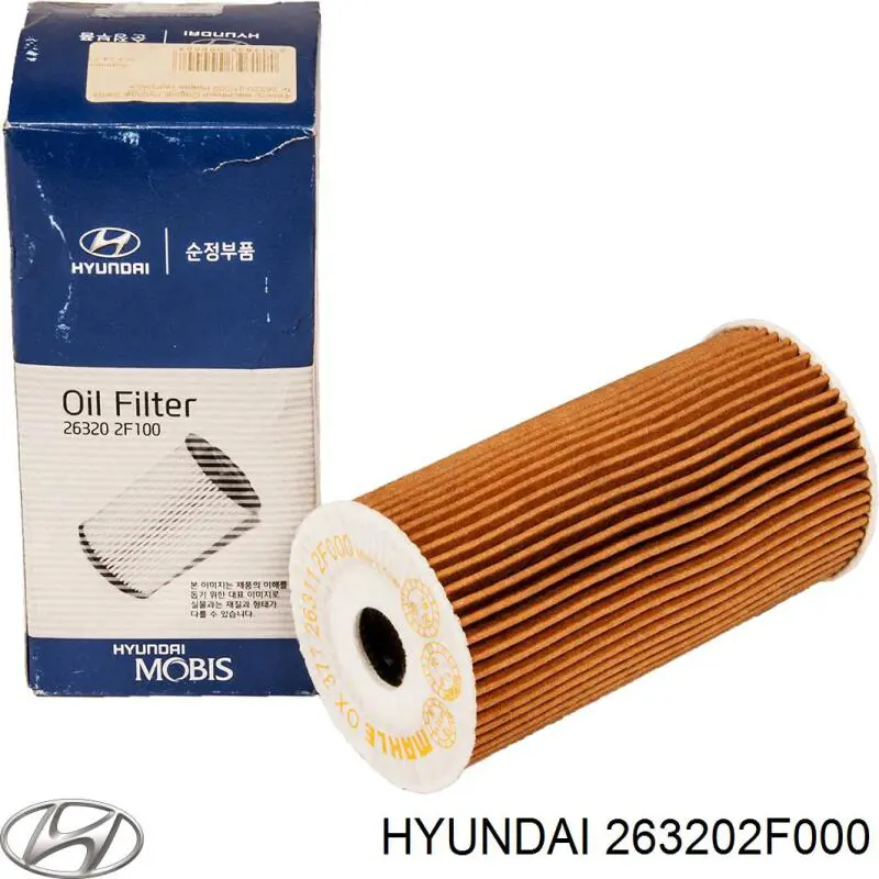 Фільтр масляний Hyundai/Kia 263202F000