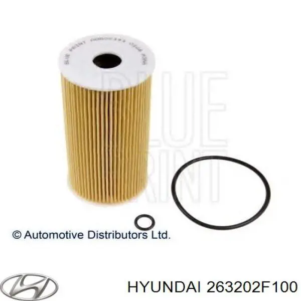 Фільтр масляний Hyundai/Kia 263202F100