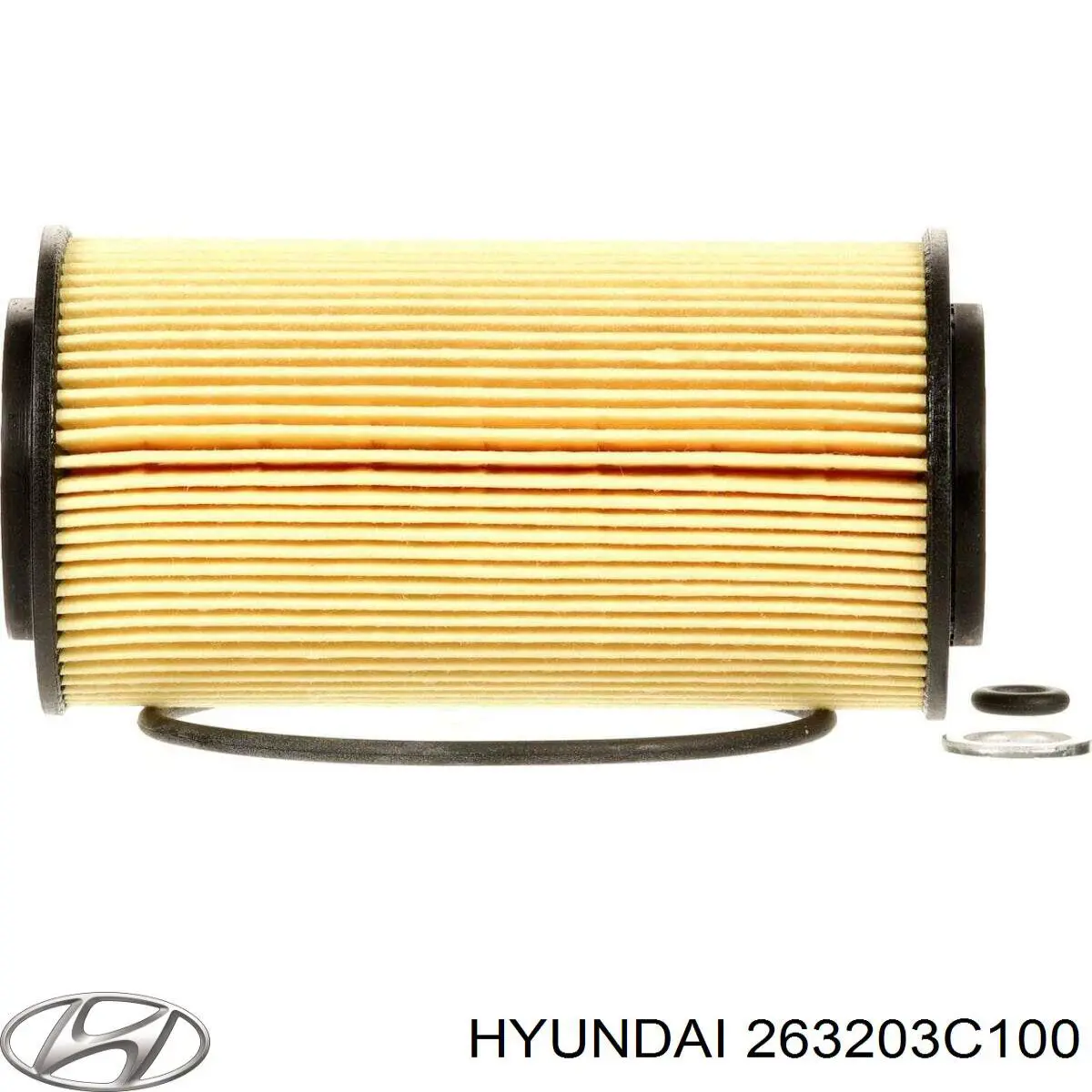 Фільтр масляний Hyundai/Kia 263203C100