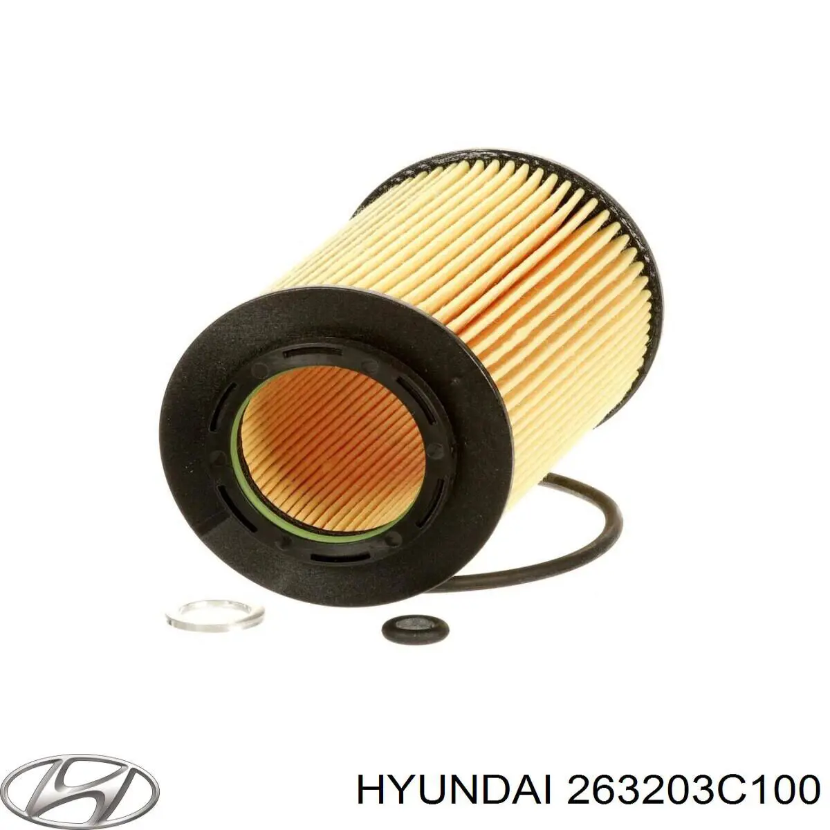 Масляний фільтр 263203C100 Hyundai/Kia