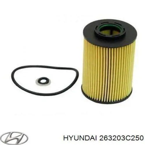Масляний фільтр 263203C250 Hyundai/Kia