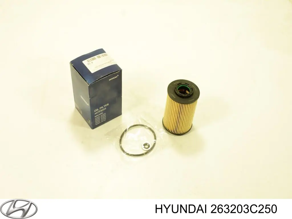 Масляний фільтр двигуна Hyundai/Kia 263203C250 ціна, від 7.04 USD