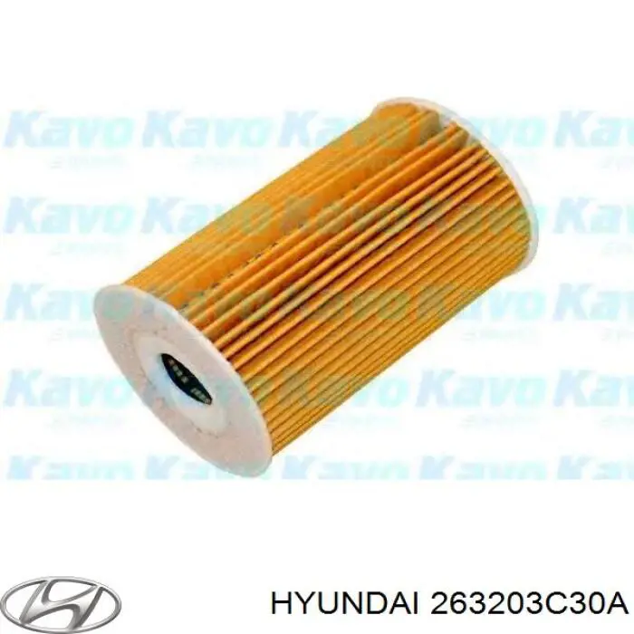 Масляний фільтр 263203C30A Hyundai/Kia