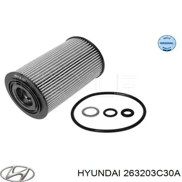 Фільтр масляний Hyundai/Kia 263203C30A