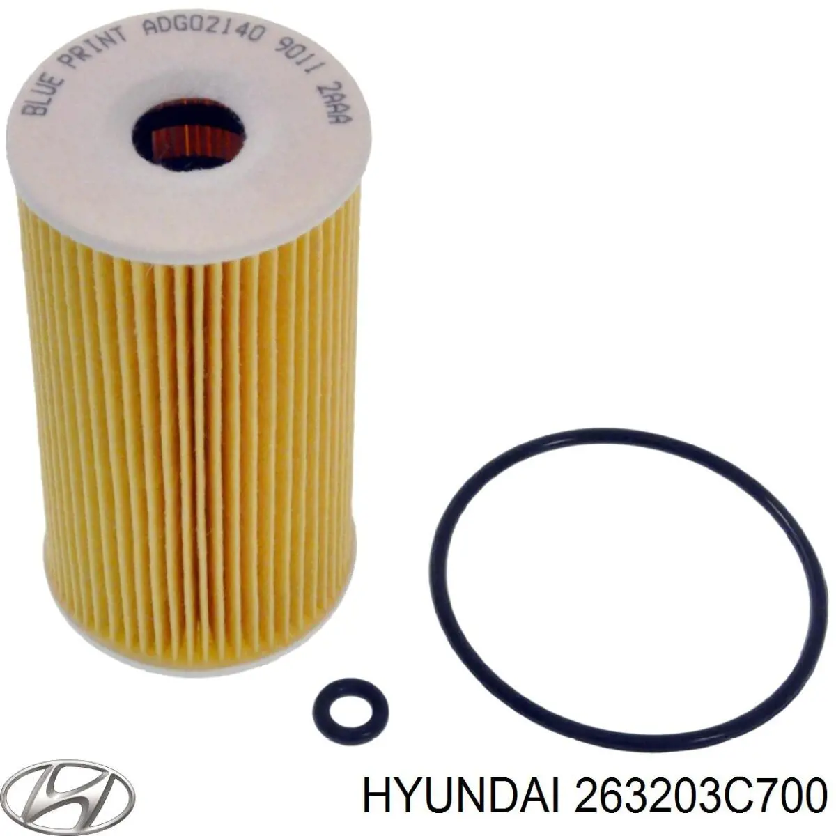 Купити 263203C700 Hyundai/Kia Фільтр очищення масла відцентровий
