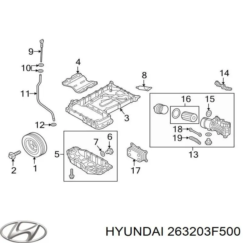  263203F500 Hyundai/Kia