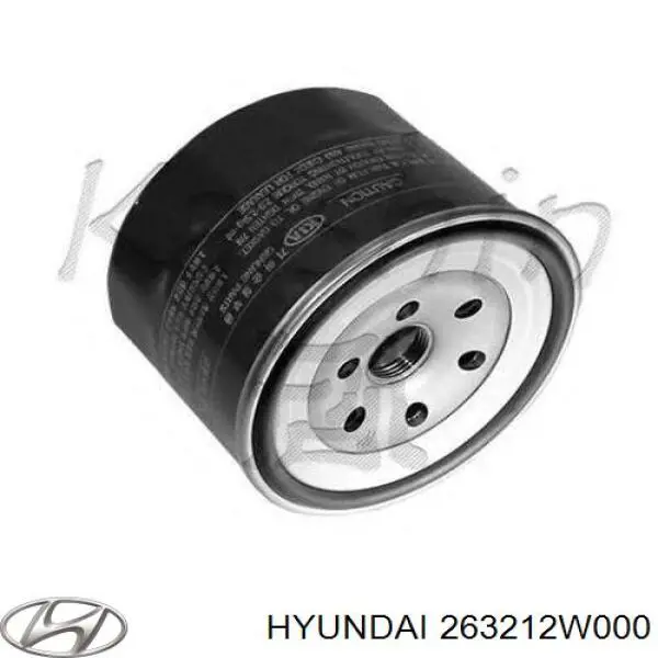 263212W000 Hyundai/Kia фільтр масляний