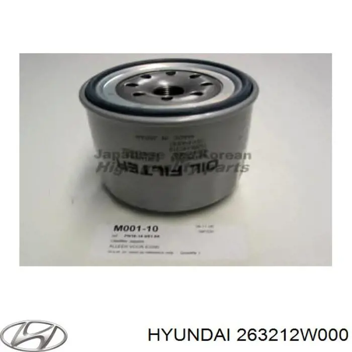 Масляний фільтр двигуна Hyundai/Kia 263212W000 ціна, від 5.91 USD