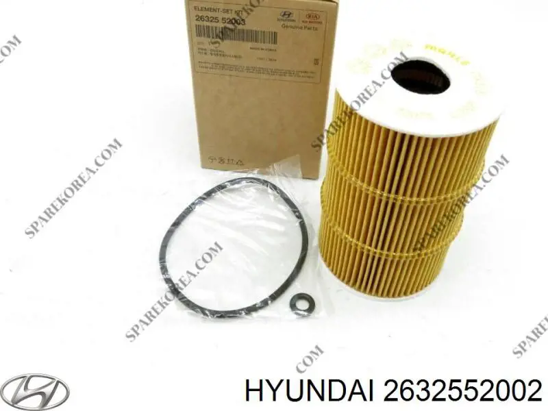 2632552000 Hyundai/Kia фільтр масляний