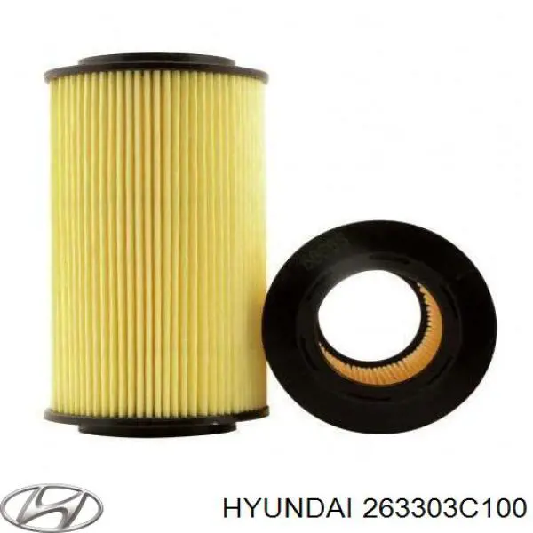263303C100 Hyundai/Kia фільтр масляний
