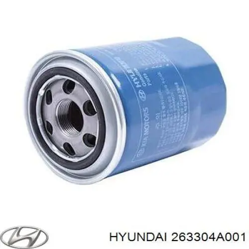 263304A001 Hyundai/Kia фільтр масляний