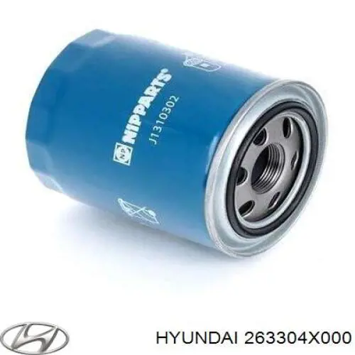Масляний фільтр двигуна Hyundai/Kia 263304X000 ціна, від 8.89 USD