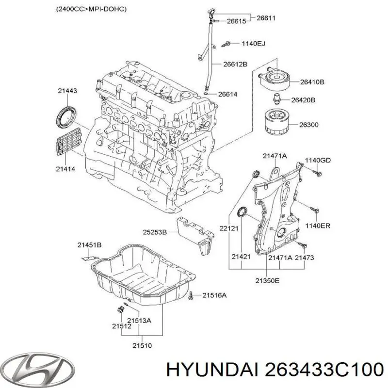 263433C100 Hyundai/Kia 