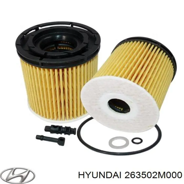 263502M000 Hyundai/Kia фільтр масляний