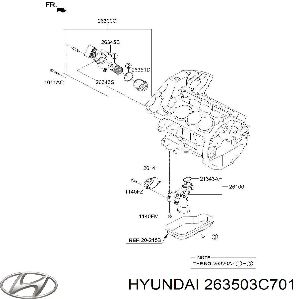 263503C701 Hyundai/Kia 