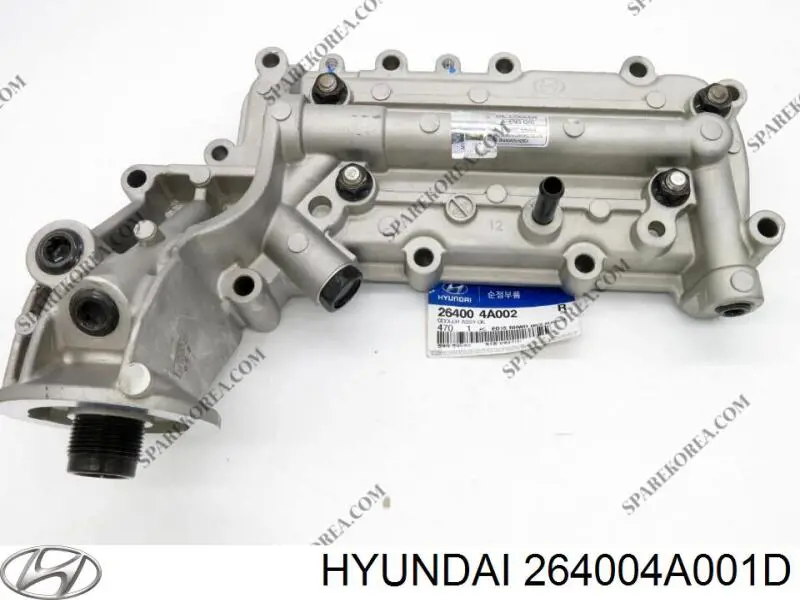 Купити 264004A000 Hyundai/Kia Радіатор масляний (холодильник), під фільтром