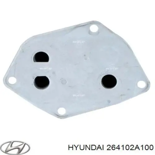 Радіатор масляний Hyundai/Kia 264102A100 ціна, від 13.87 USD